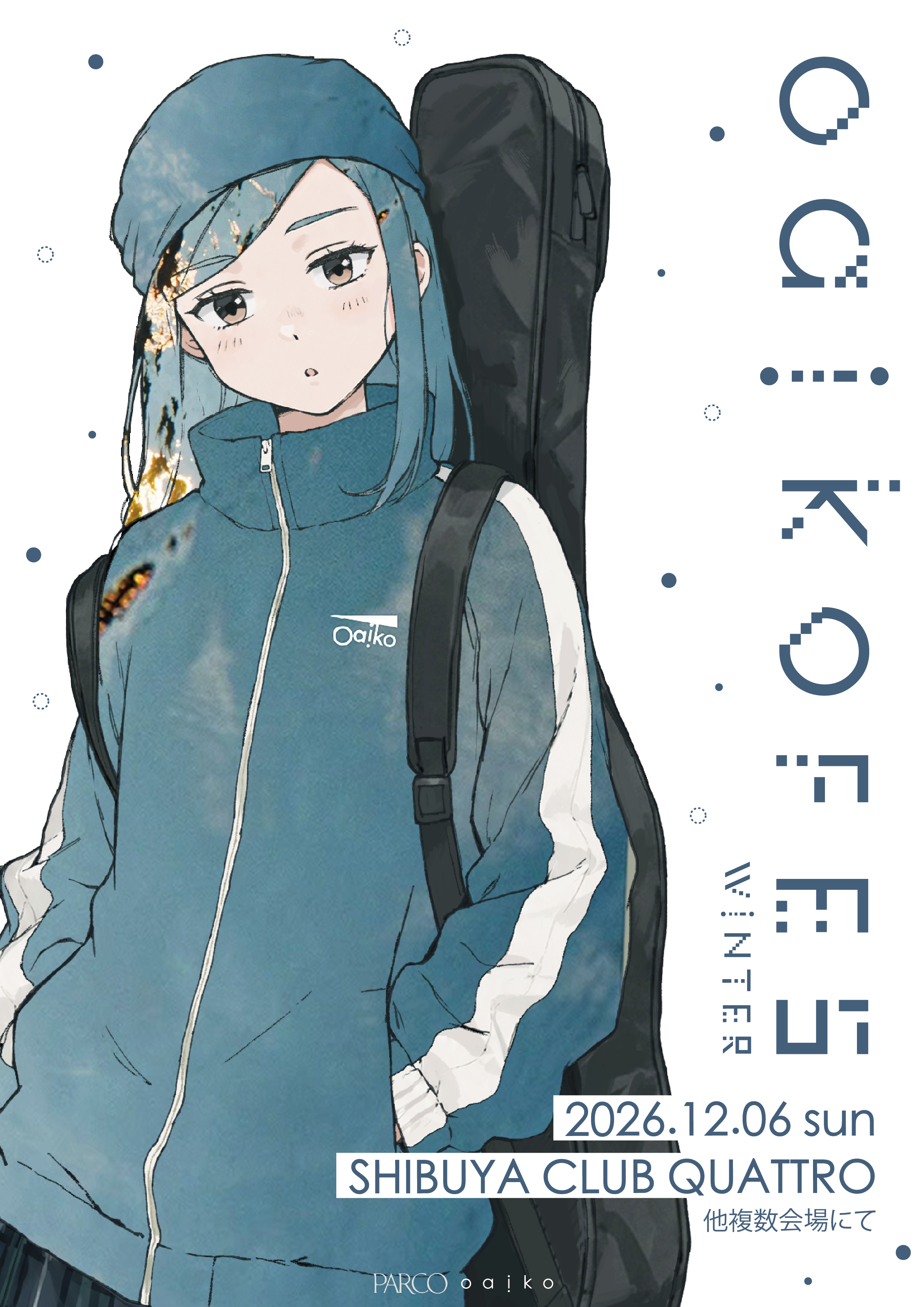 『Oaiko FES 2026 winter』 渋谷CLUB QUATTROを含む複数会場にて12/6(日)開催決定